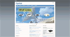 Desktop Screenshot of optilab.com