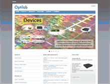 Tablet Screenshot of optilab.com